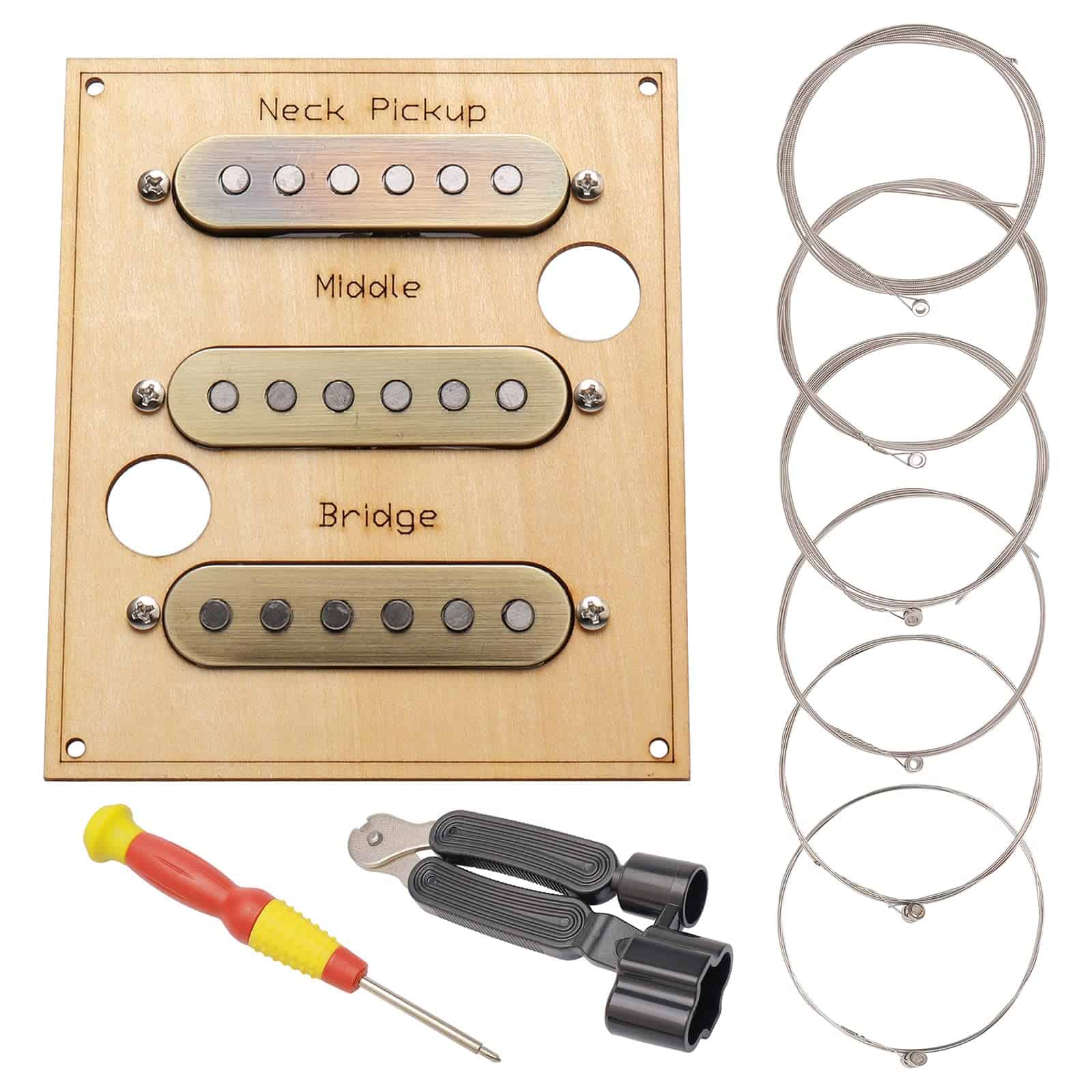 Set de pastillas individuales para guitarra Unxuey - Imagen 3