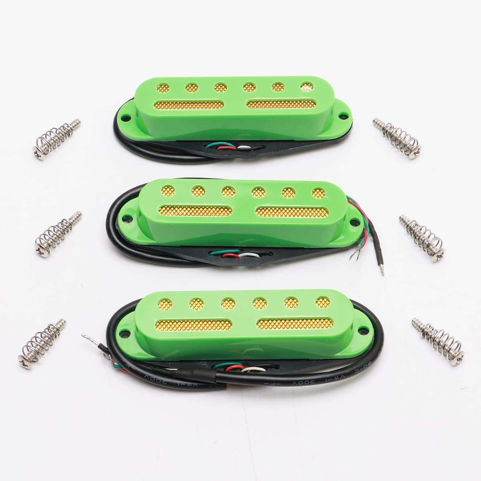 Set de 3 pastillas de guitarra de bobina simple Unxuey para - Imagen 5