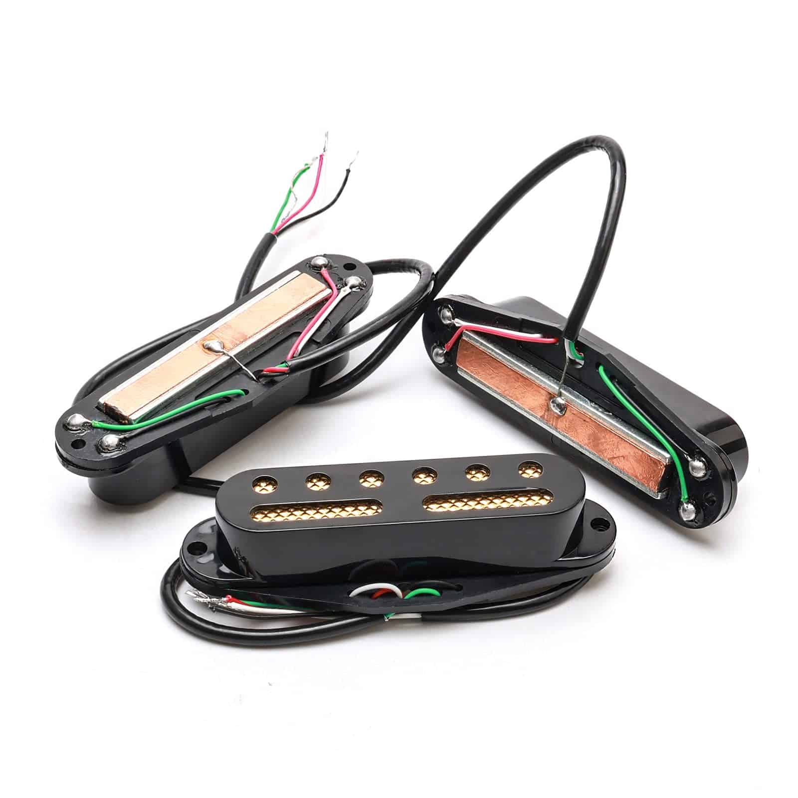 Conjunto de 3 pastillas de guitarra de bobina -Negro - Imagen 6