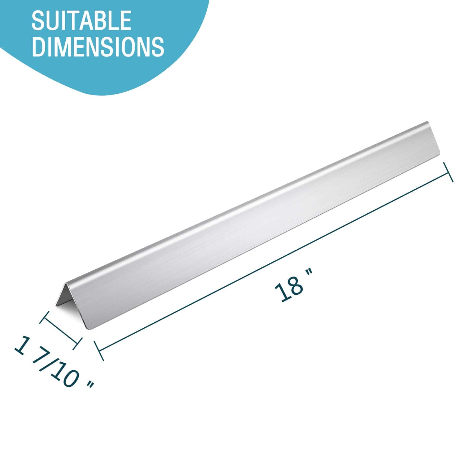 STCNADCR Reemplazo de Placa de Calor para Parrillas Weber - Imagen 3