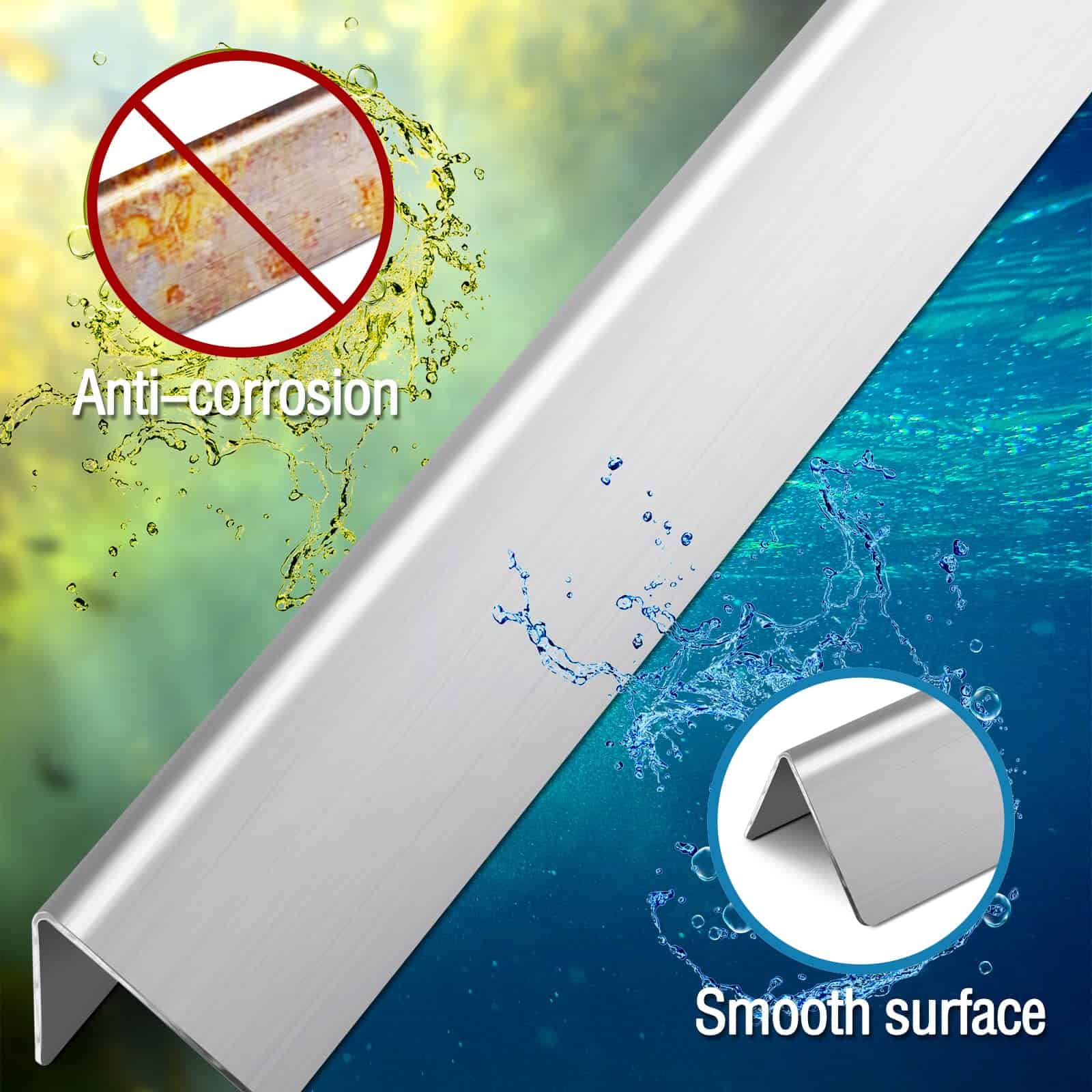 STCNADCR Reemplazo de Placa de Calor para Parrillas Weber - Imagen 6