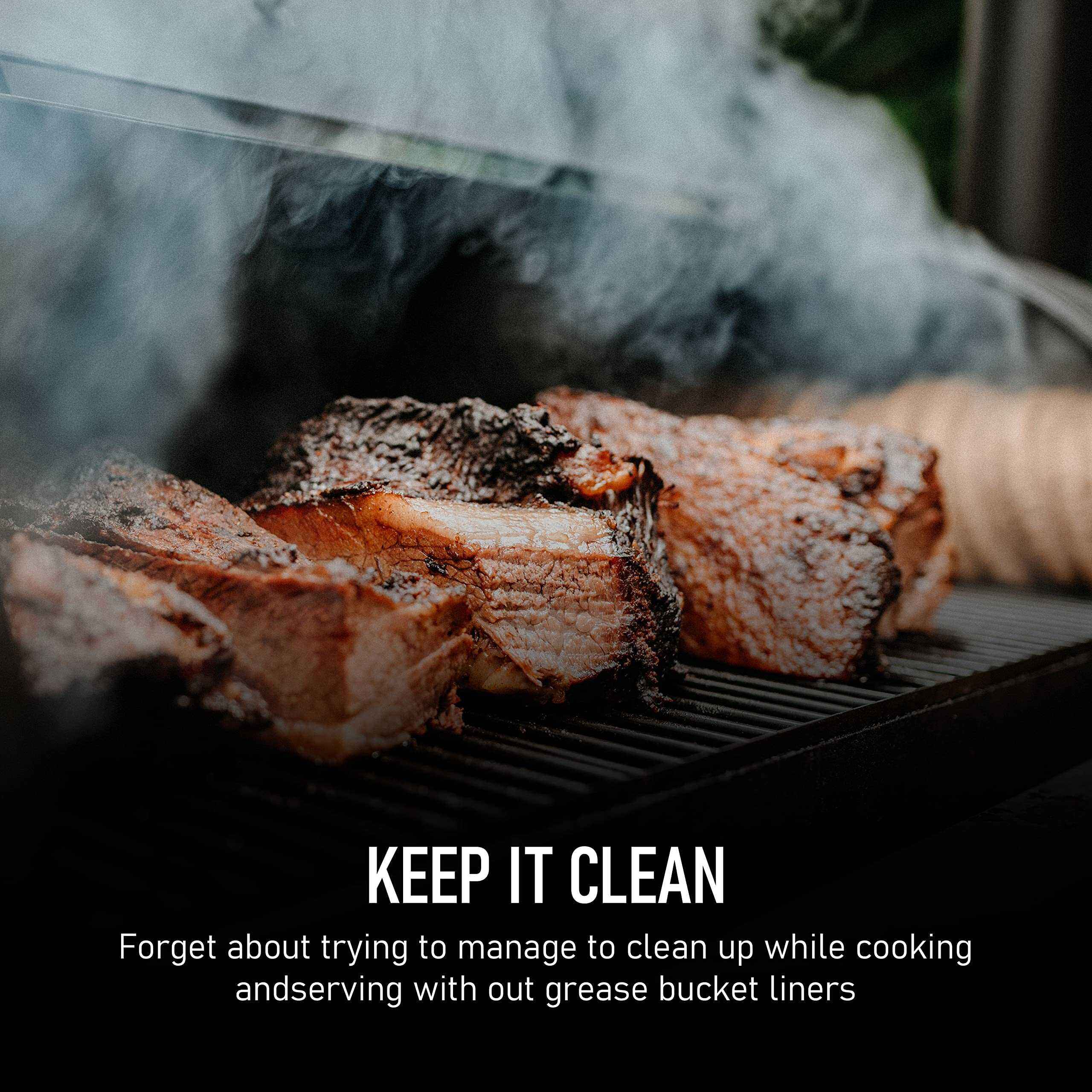 TYH Supplies 20 Pack Drip Tray Liners for Grill | - - Folded - Imagen 5