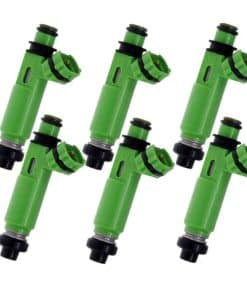 Amrxuts 195500-3170 6pcs 4 Holes Disc Fuel Injectors for