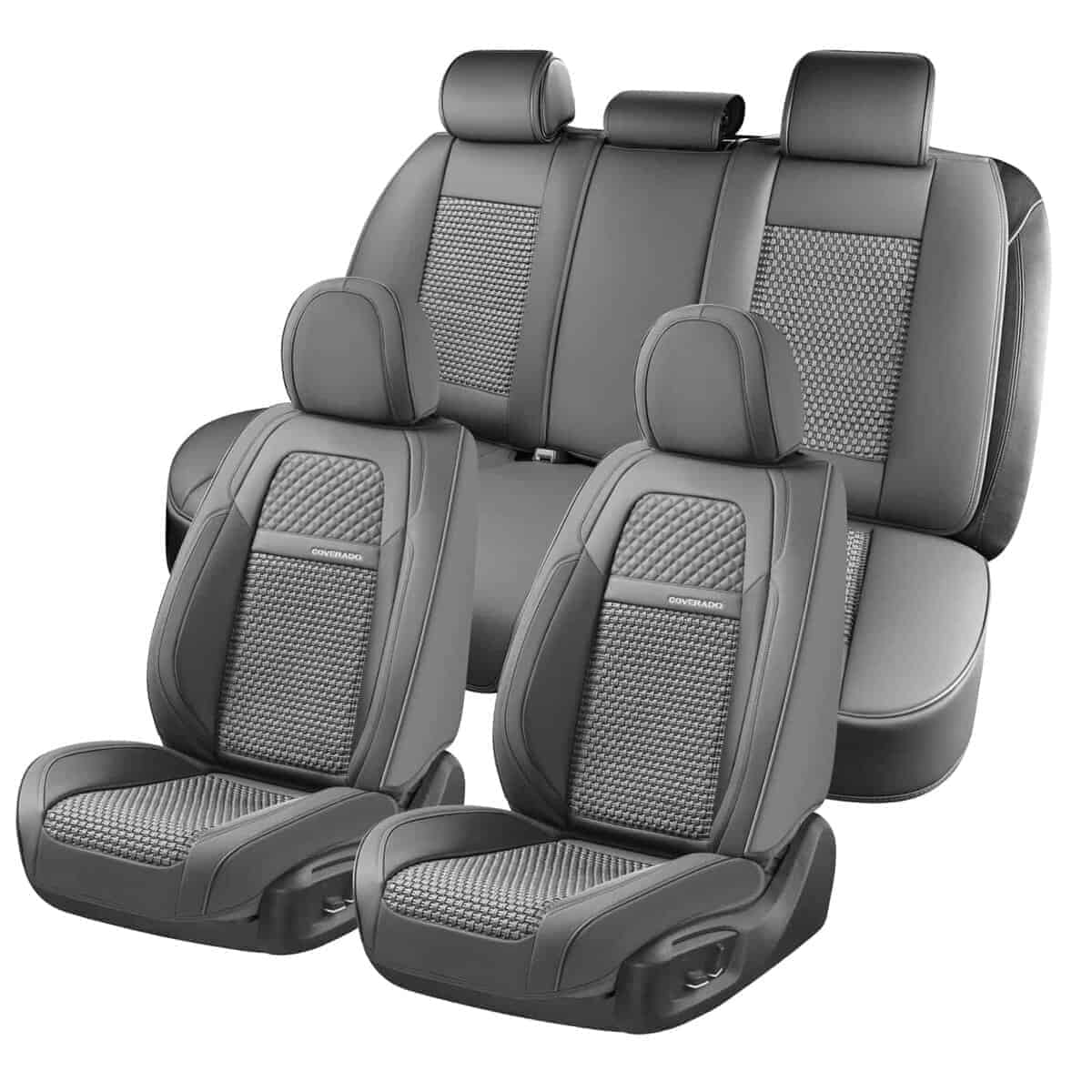 Cubre Asientos de Coche Completo Coverado, Fundas de Cuero