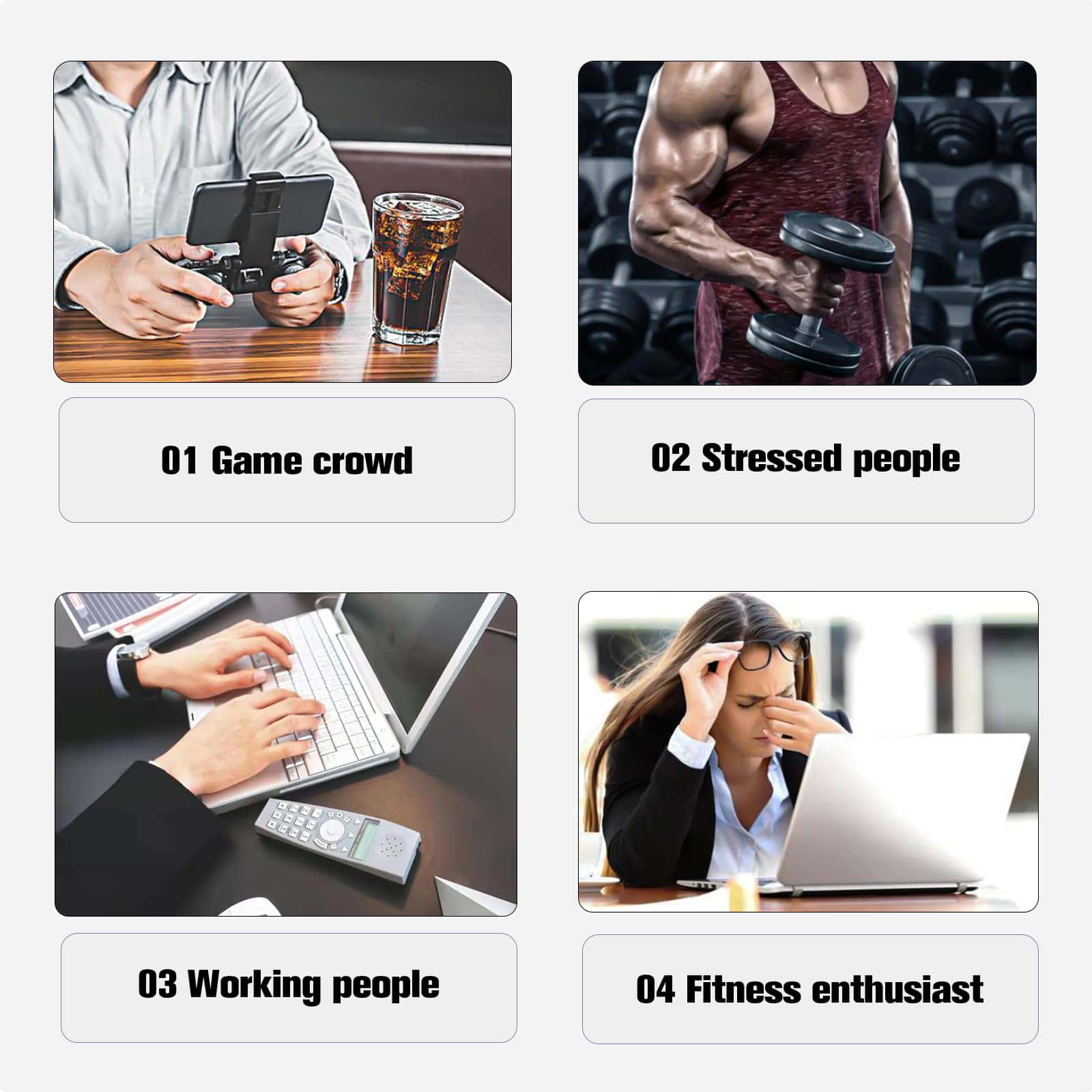 JIN BD Wrist Trainer Ball Auto-Start Wrist -Red con luz LED - Imagen 9