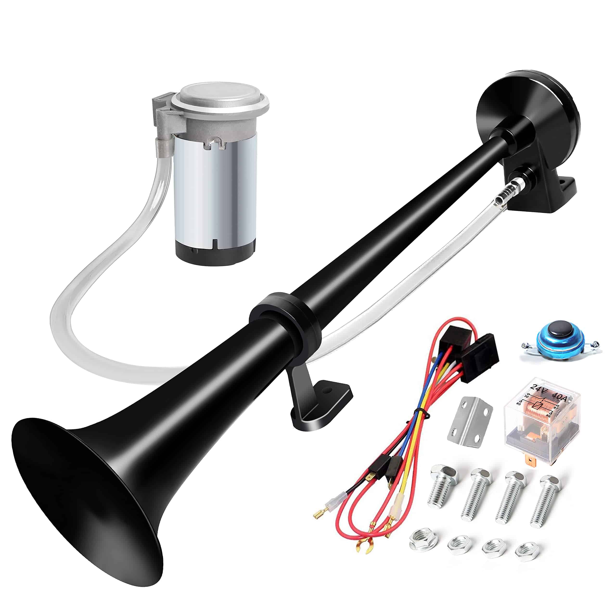 Claxon de aire para camiones, barcos y coches CARFKA, 24V
