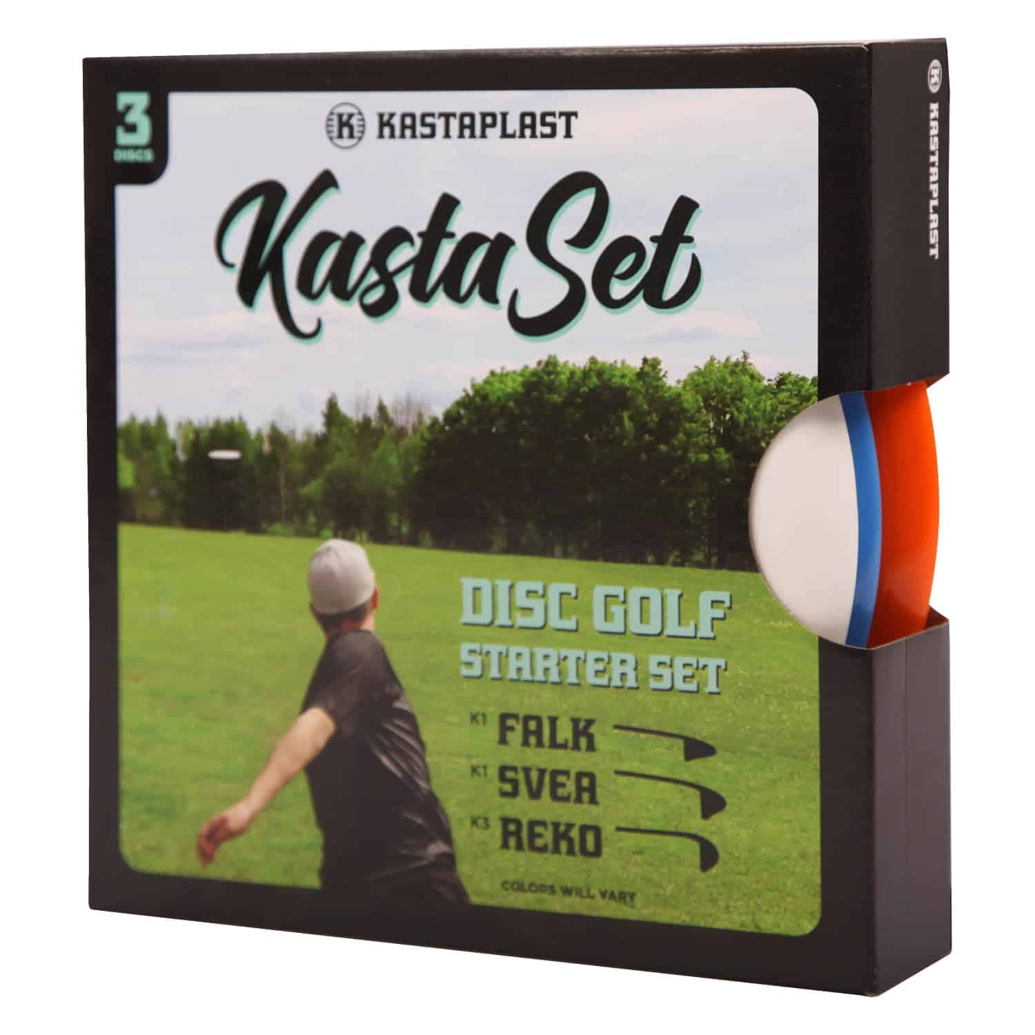 Set Kastaplast Kasta (Variado) para Disc Golf