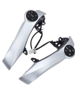 Botón de Control de Volante, Plata ABS Botón de Volante