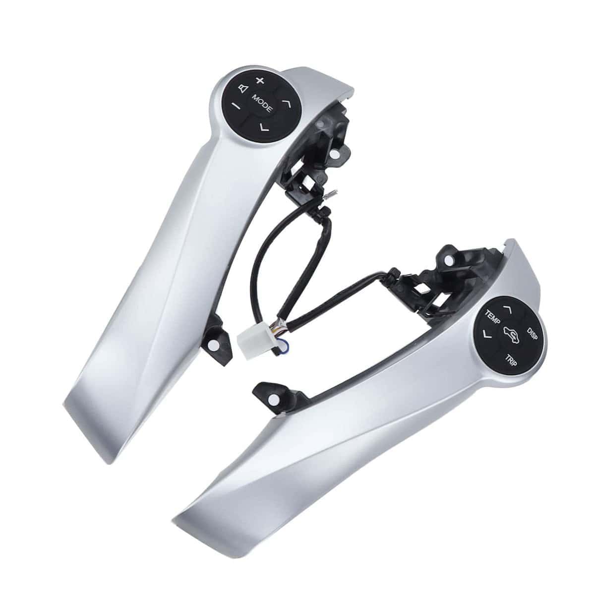 Botón de Control de Volante, Plata ABS Botón de Volante