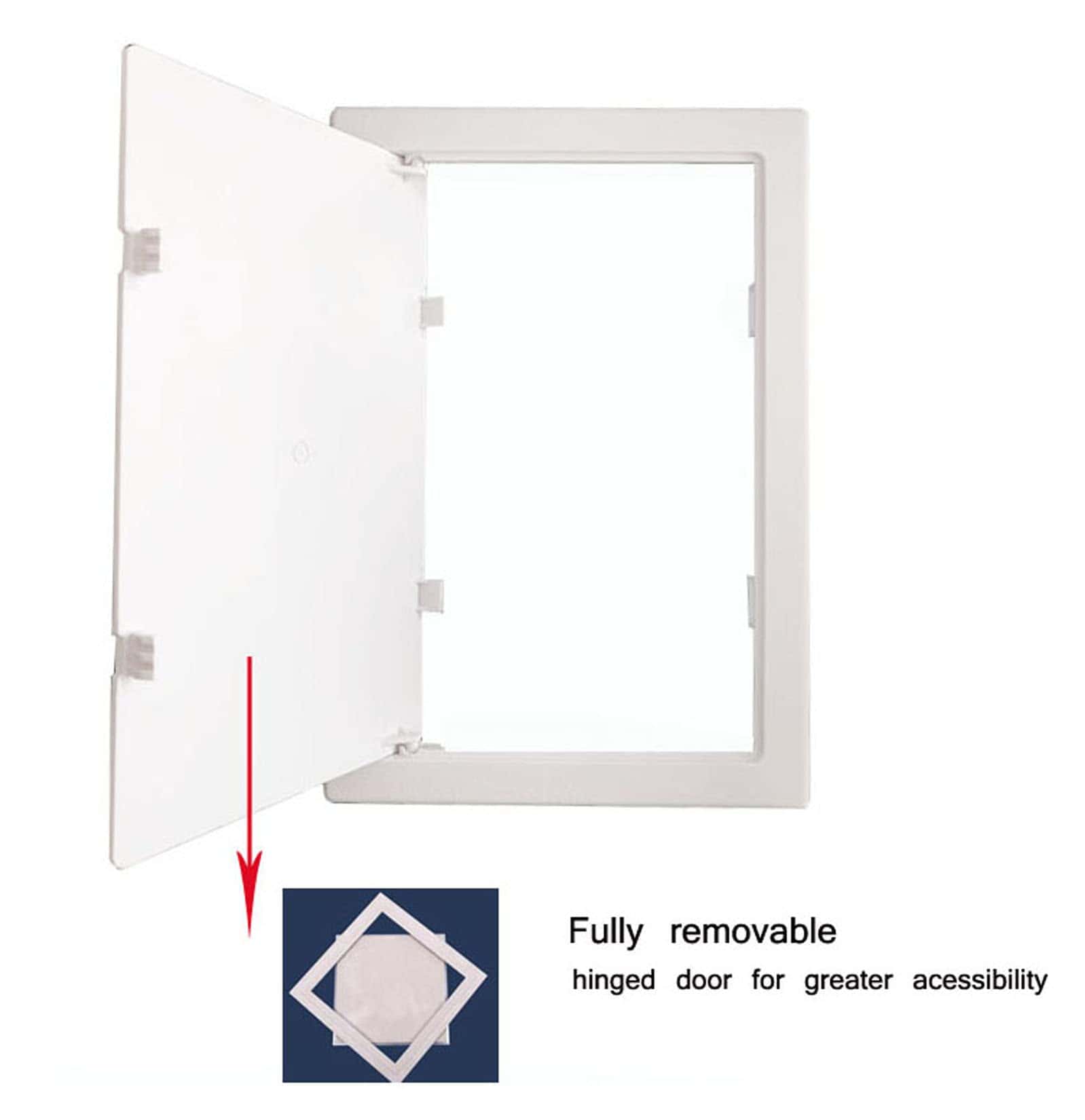 Panel de Acceso de Plástico Fengze (18x18 pulgadas) Puertas - Imagen 3