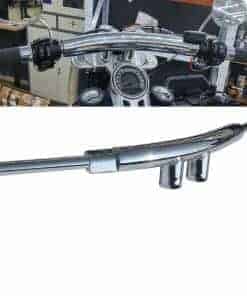 Manillar en T de 4" de Altura y 2" de Diámetro para Harley