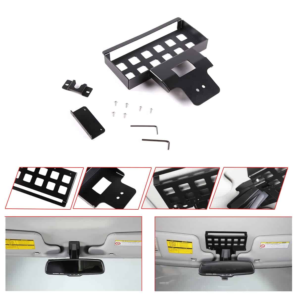 YUECHI Para Toyota FJ Cruiser 2007-2021 bolsa de - Imagen 7