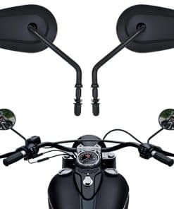 Espejos de montaje en manillar, Espejos retrovisores de