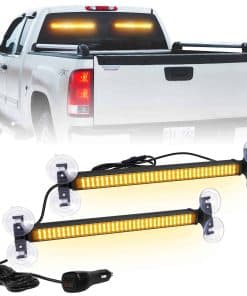 XRIDONSEN Barra de luces de emergencia estroboscópicas con