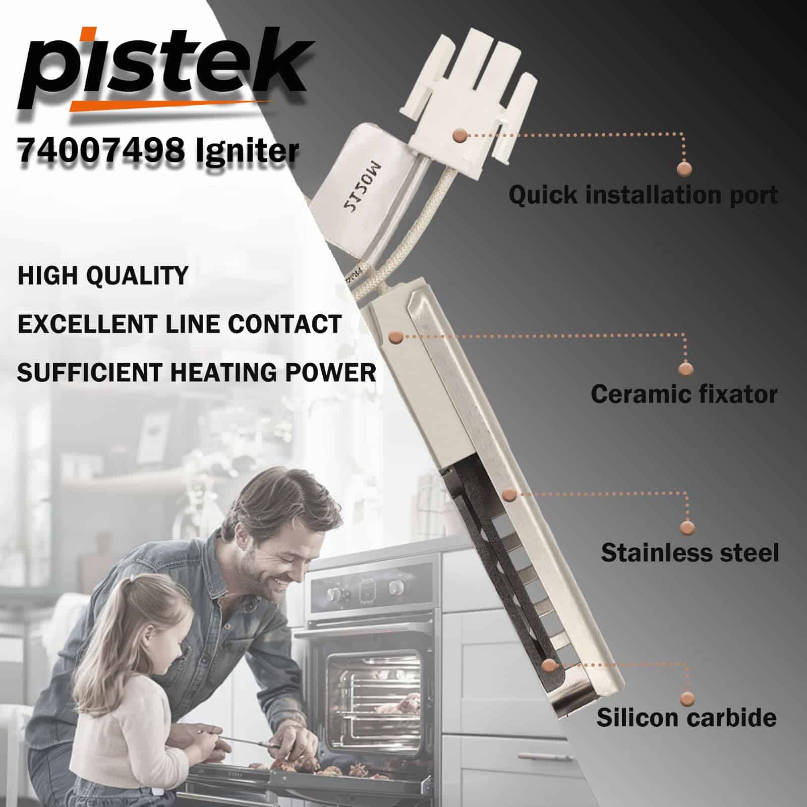 Pistek 74007498 Encendido de Horno de Gas para Whirlpool - Imagen 5