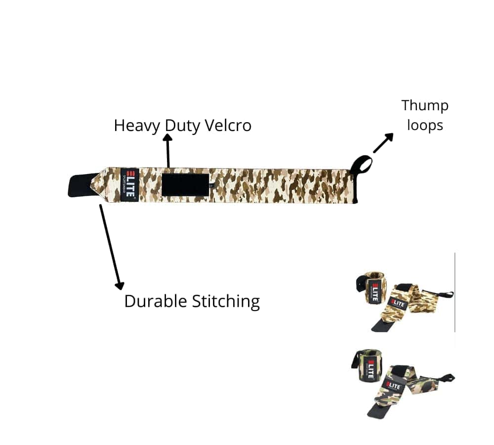 Vendas de Muñeca para Deporte de Élite con Estampado - Imagen 5