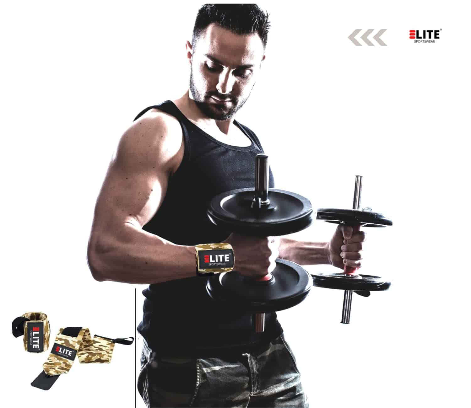 Vendas de Muñeca para Deporte de Élite con Estampado - Imagen 3