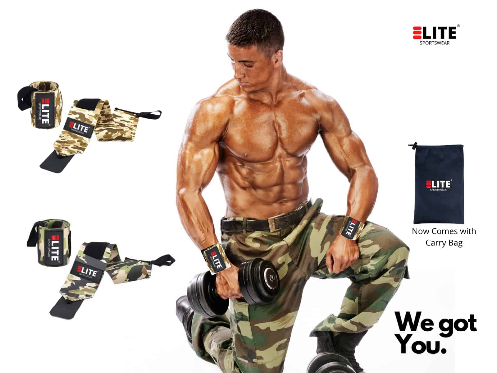 Vendas de Muñeca para Deporte de Élite con Estampado - Imagen 4