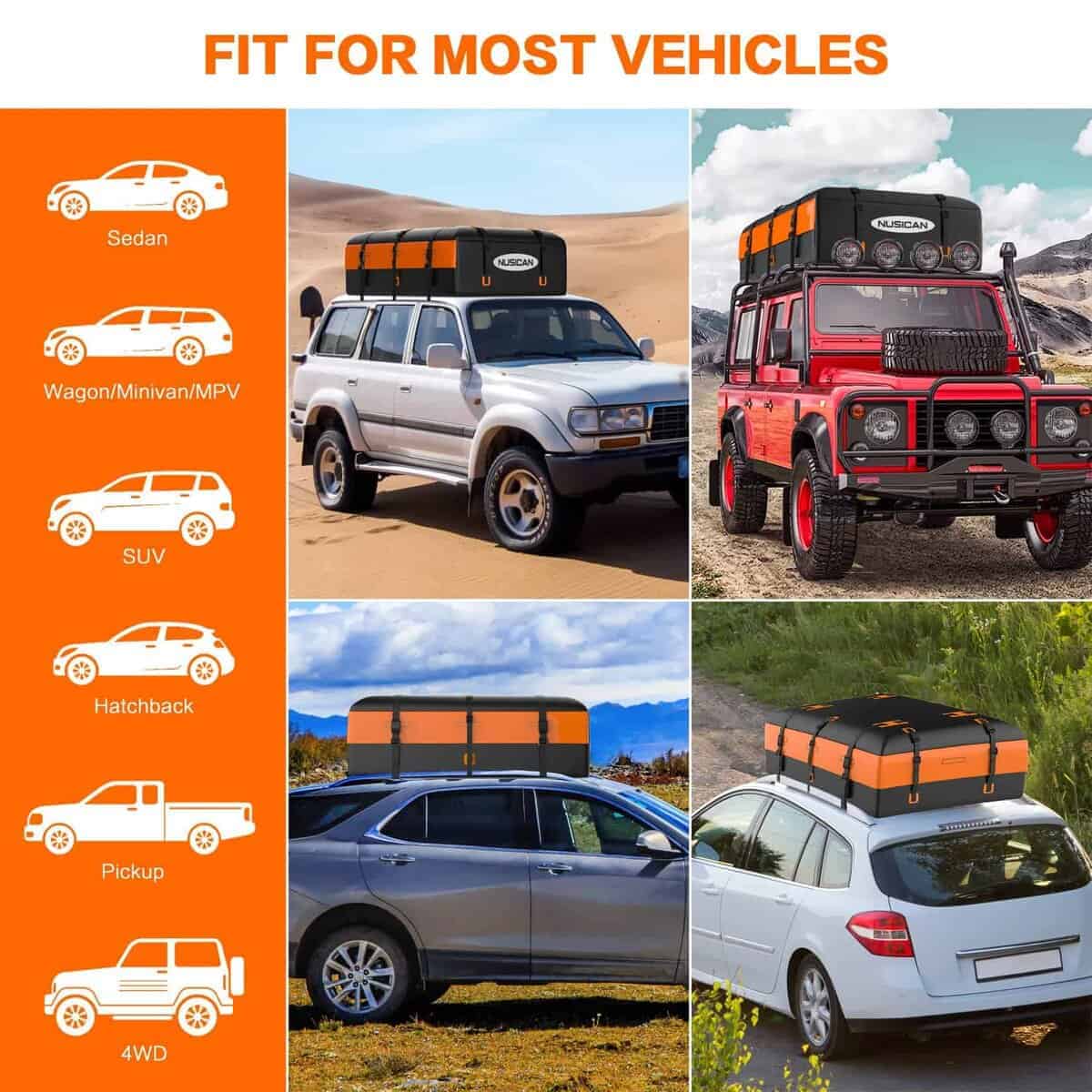 Bolsa de carga para portaequipajes de automóvil en el - Imagen 7