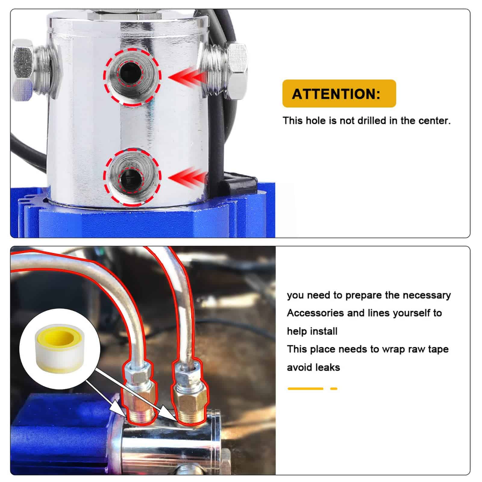 Kit de Bloqueo de Línea de Freno Delantero ANDO RACING Tipo - Imagen 5