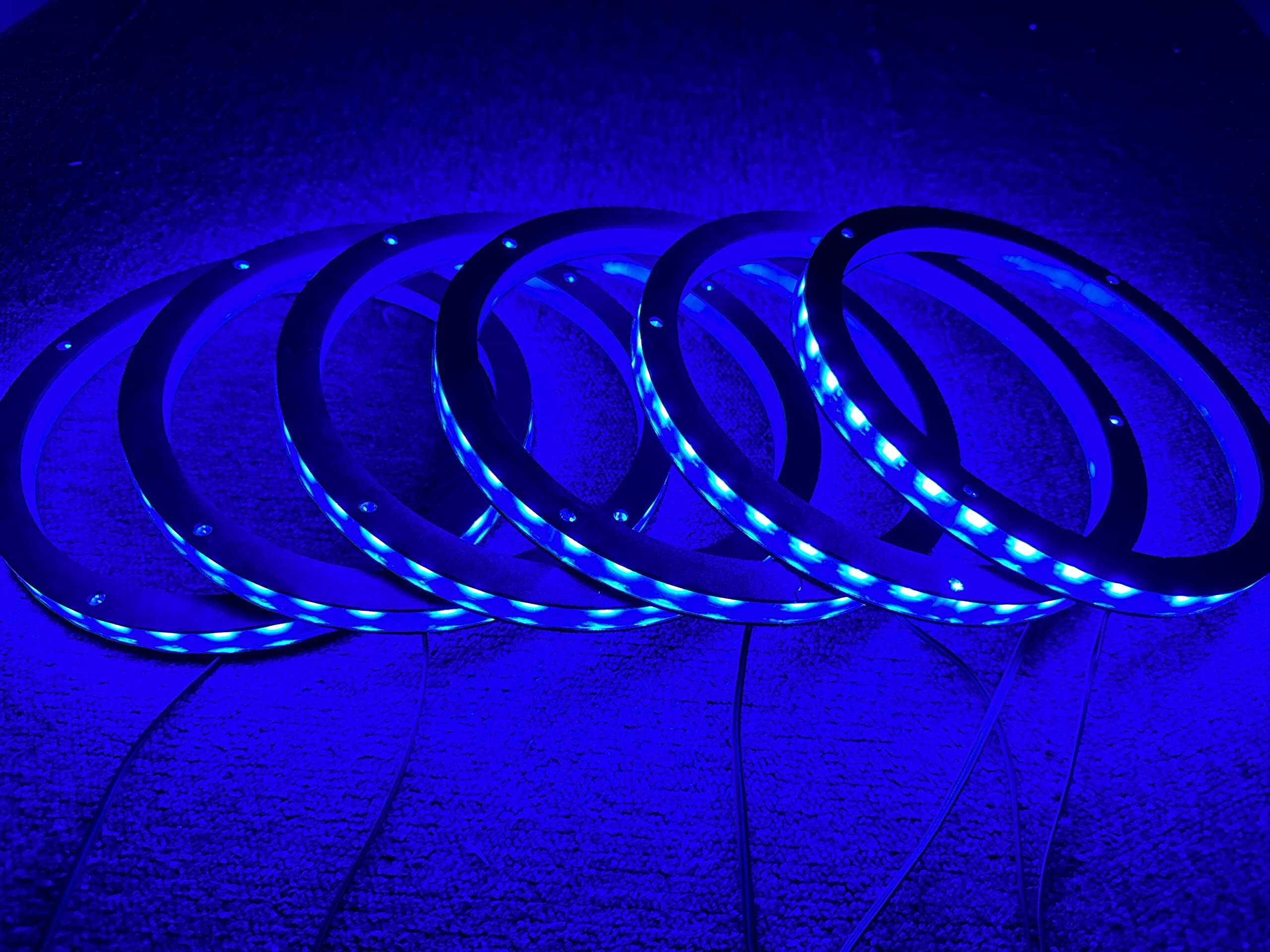 6PCS 8" Juego de Luces LED Decorativas de Altavoz de Coche - Imagen 9