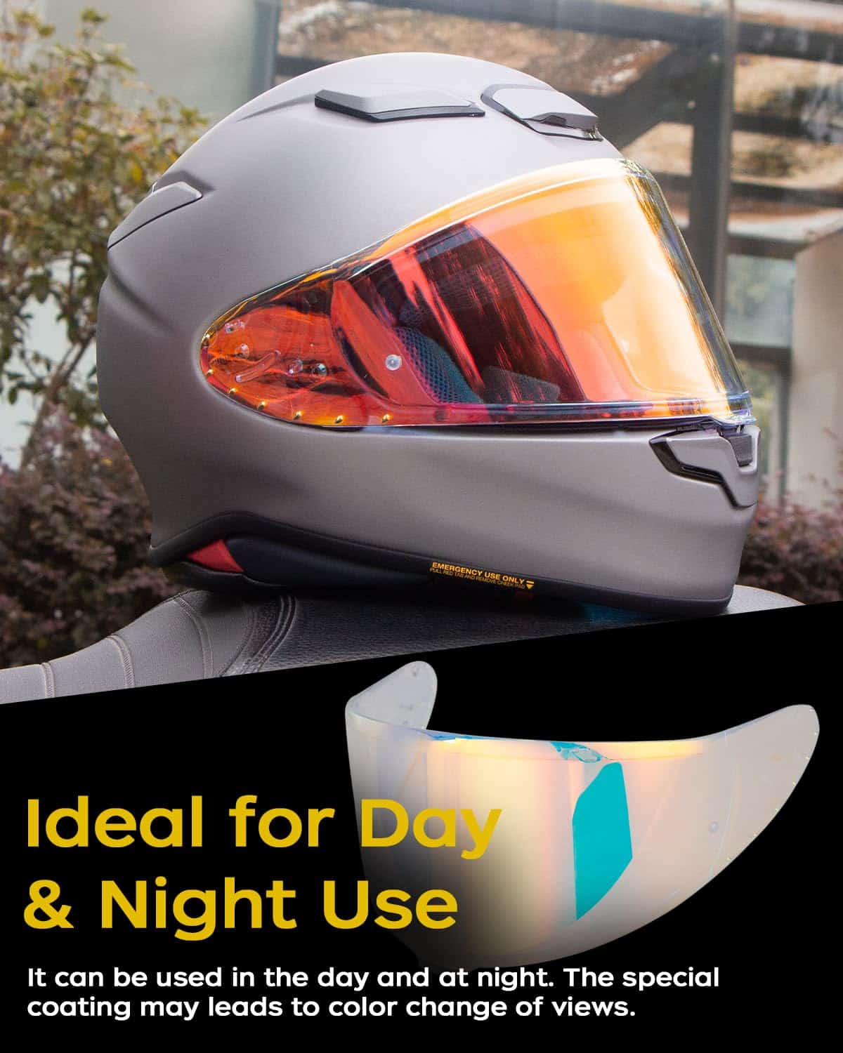 Soman RF-1400 RF 1400 Visera de reemplazo del visor, CWR-F2 - Imagen 3