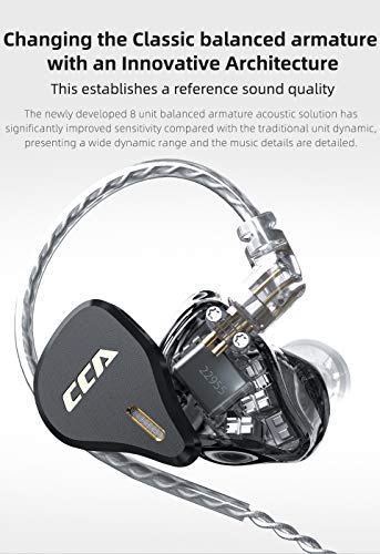 FEDAI CCA CS16 Audífonos In-Ear, 16BA HiFi Estéreo de - Imagen 4