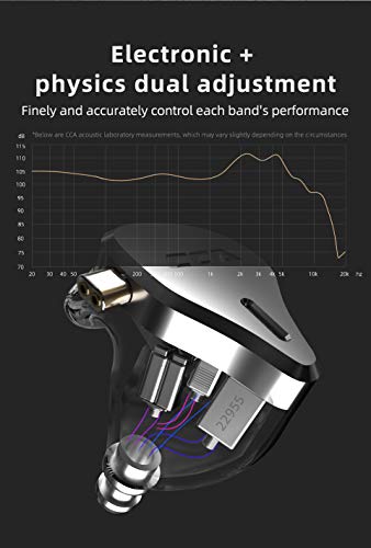 FEDAI CCA CS16 Audífonos In-Ear, 16BA HiFi Estéreo de - Imagen 6