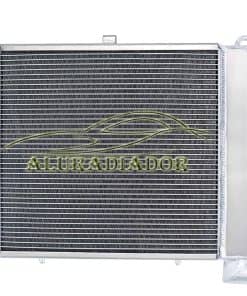 Radiador de aluminio de 4 filas RadRace para -7l V8 Gas
