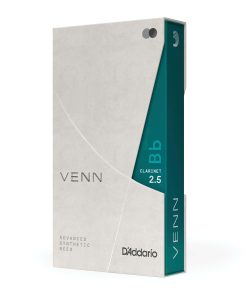 D'Addario Woodwinds VENN G2 Cañas Sintéticas para Clarinete