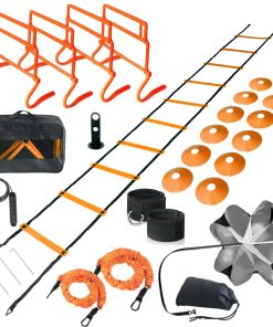 Kvittra Juego de 4 Vallas de Entrenamiento de Velocidad