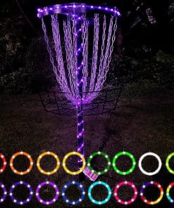 Waybelive Luces de Disc Golf LED, Luz de Borde de Disc Golf
