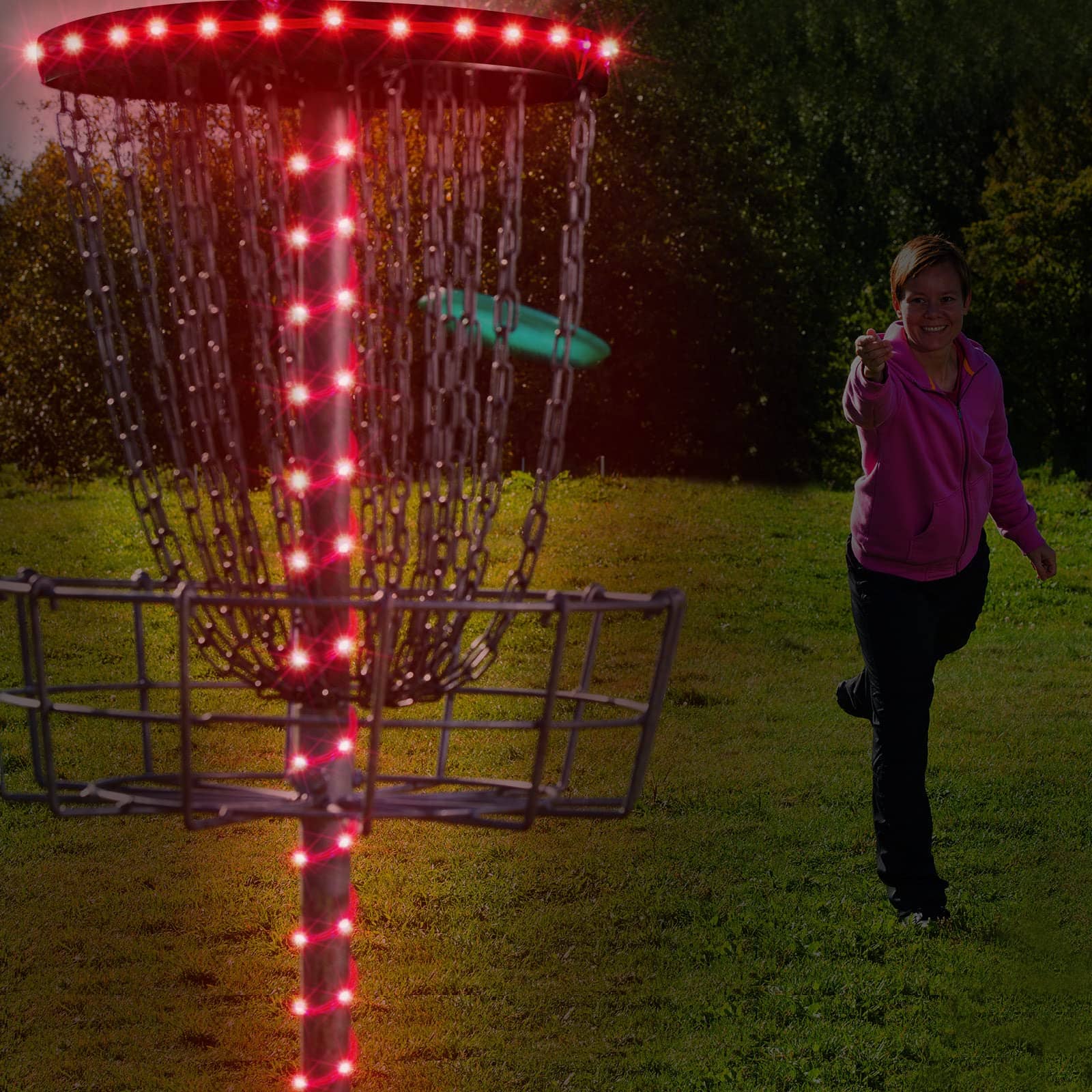 Waybelive Luces de Disc Golf LED, Luz de Borde de Disc Golf - Imagen 8