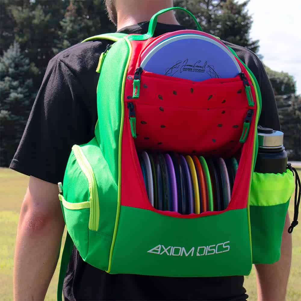 Mochila de Disc Golf Axiom Discs Shuttle (Edición Sandía) - Imagen 7