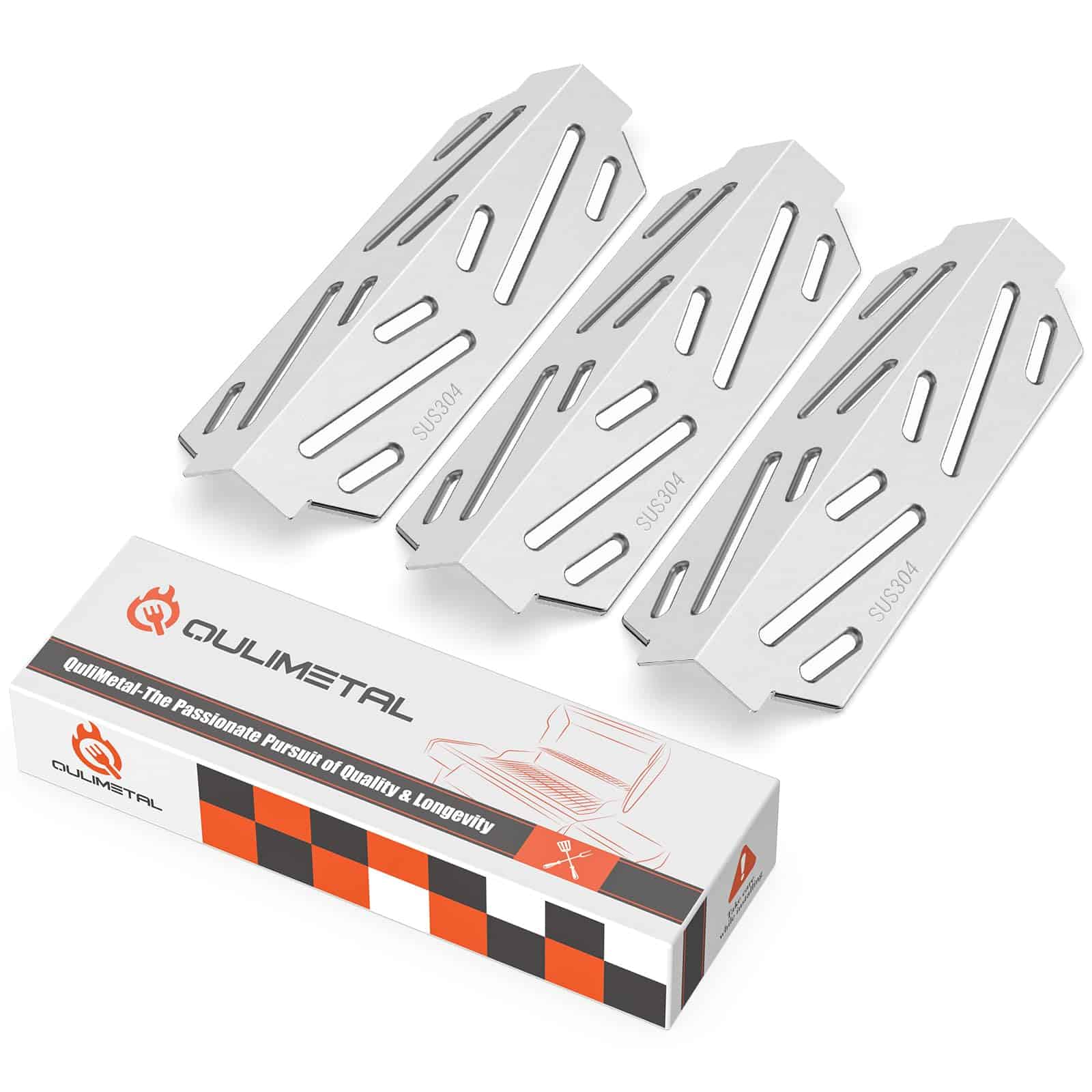 Deflector de calor de acero inoxidable 304 para Weber