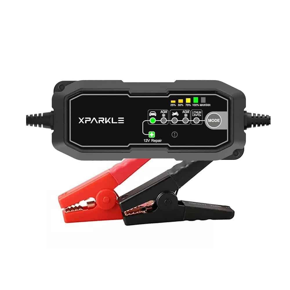 Xparkle ABC01 Cargador y Mantenedor de Batería de Coche