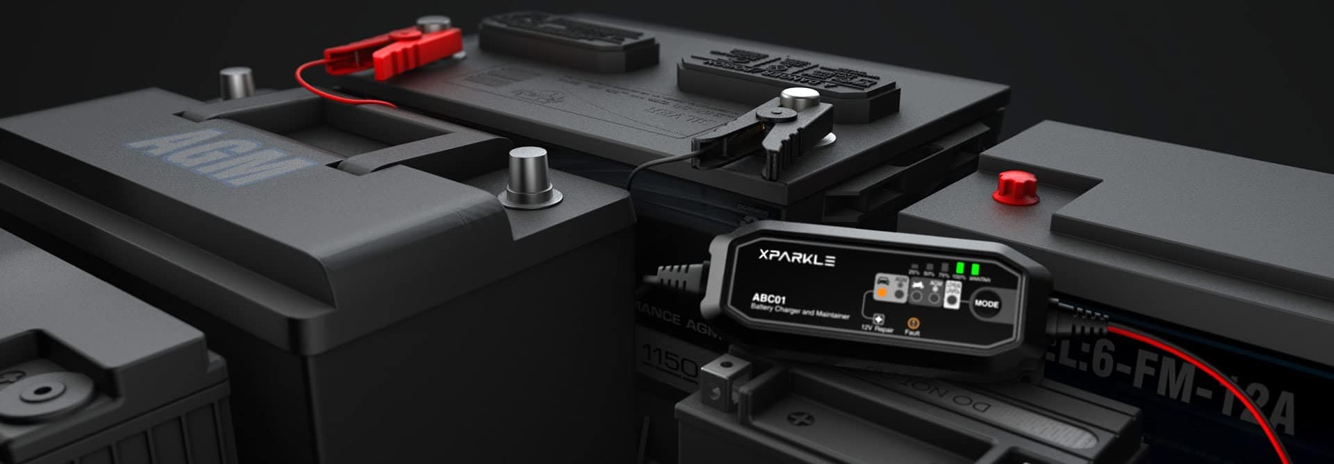 Xparkle ABC01 Cargador y Mantenedor de Batería de Coche - Imagen 6