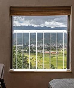 WAOWAO Rejas de Seguridad para Ventanas para Niños Bebés