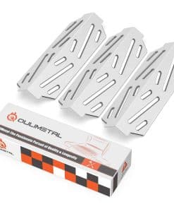 QuliMetal 66040 Deflectores de Calor para Parrilla para