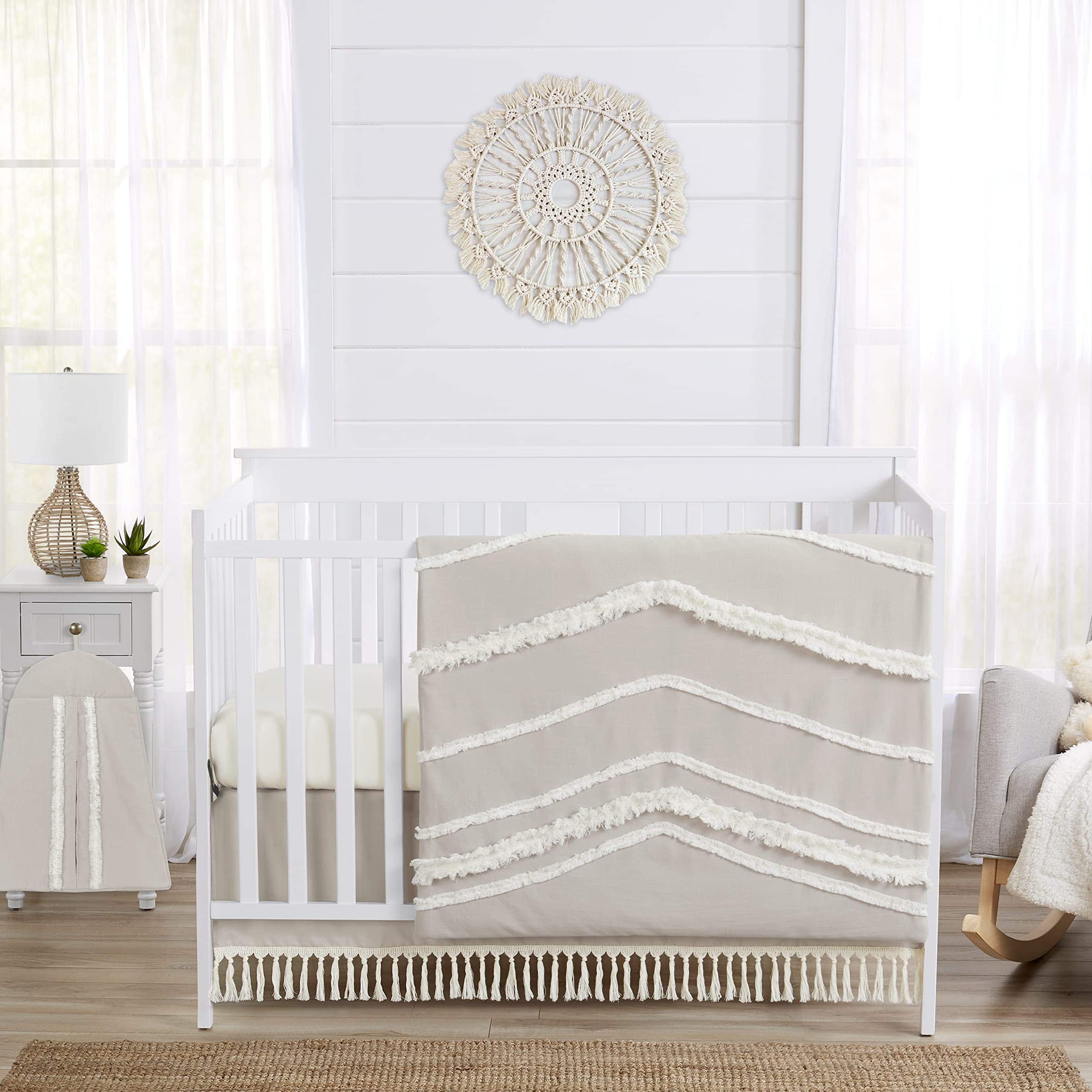Sweet Jojo Designs 4-Piece Baby Crib Bedding Set (Boho
