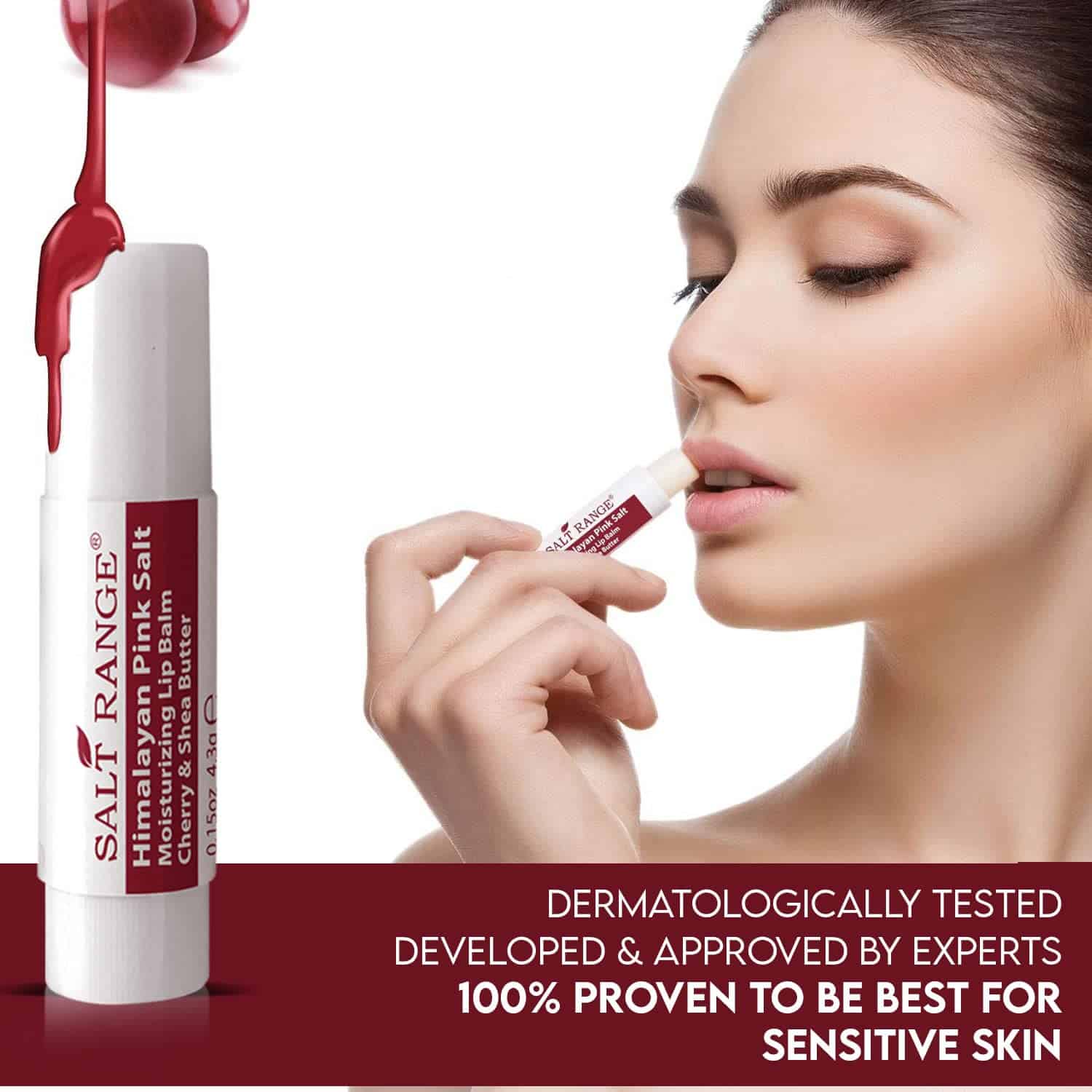 Bálsamo labial Salt Range con cereza y manteca de karité - - Imagen 8