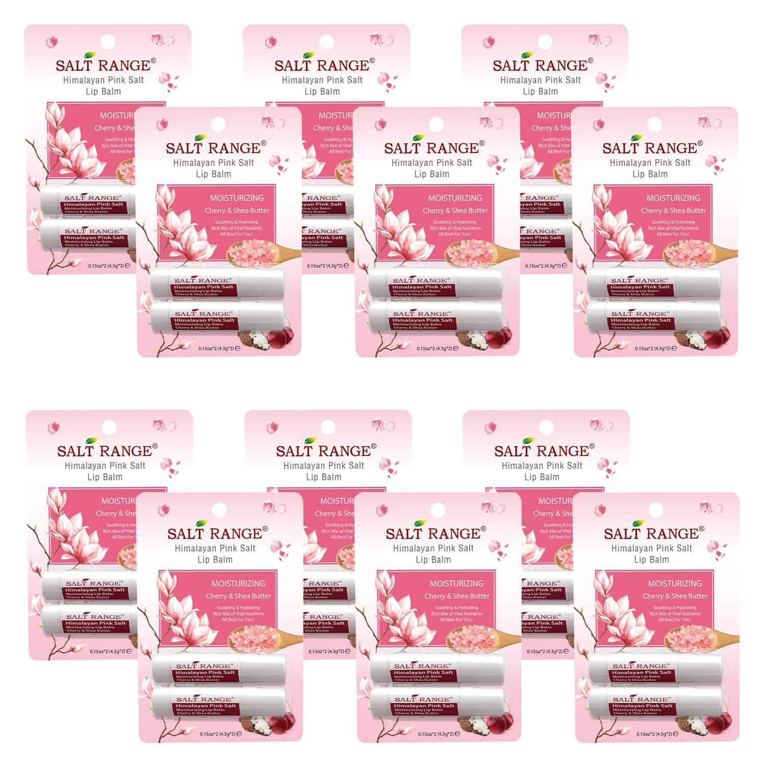 Bálsamo labial Salt Range con cereza y manteca de karité -