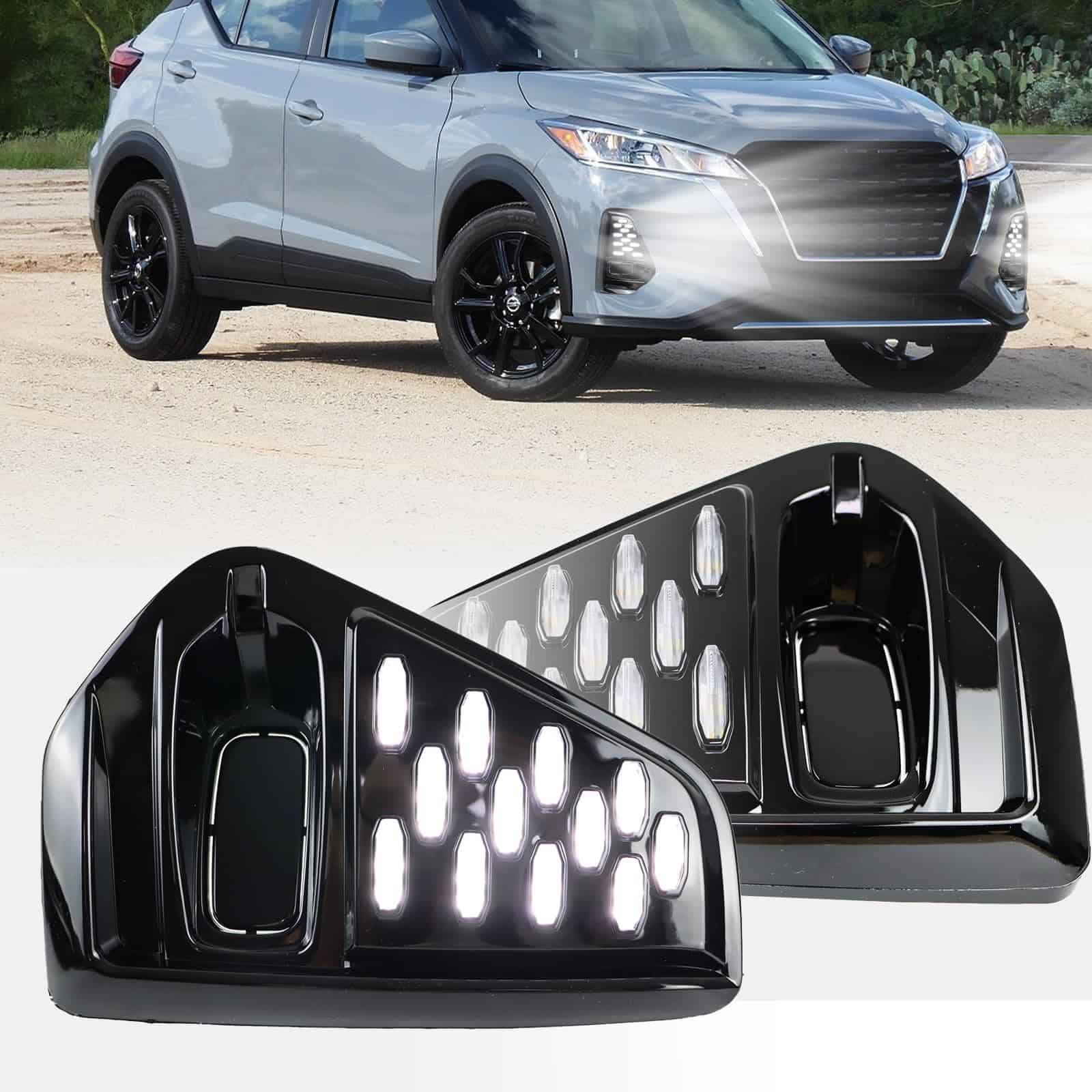 Luces LED Delanteras de Niebla Diurnas Bicolor