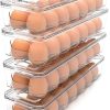 Contenedor de Huevos Utopia Home con -Clear