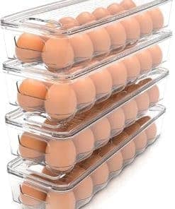 Contenedor de Huevos Utopia Home con -Clear