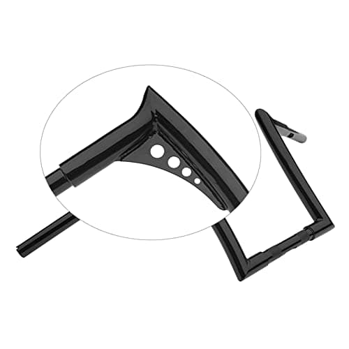 Manillar de 10" Rise 1.25" Ape Hanger para Harley Touring - Imagen 4