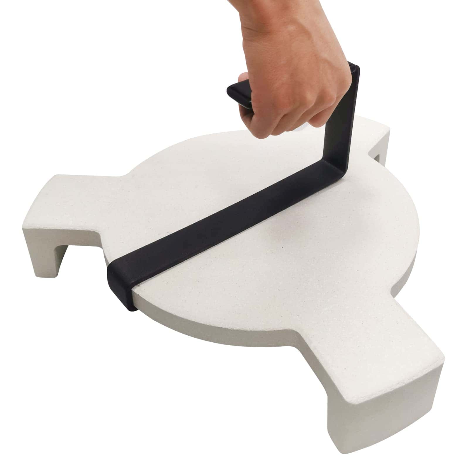 Quantfire 15.5" Plate Setter Heat Deflector para Big Green - Imagen 6