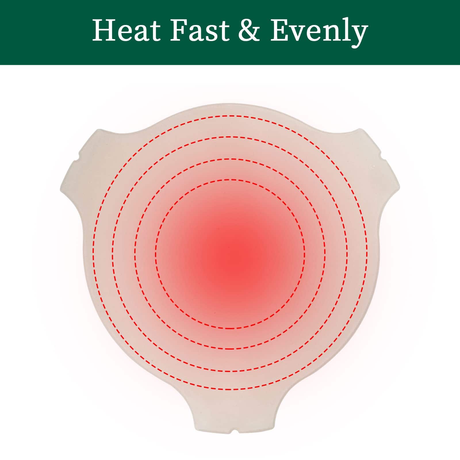 Quantfire Placa de Cerámica para Large Big Green Egg, - Imagen 5