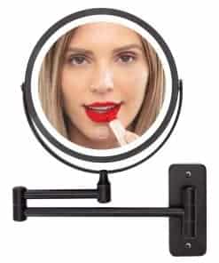 Espejo de Maquillaje con Luces Montado en la Pared - Espejo