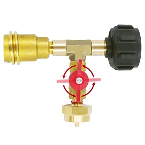 Adaptador de T de Latón de Gas Propano MOFLAME con 3 - Imagen 8